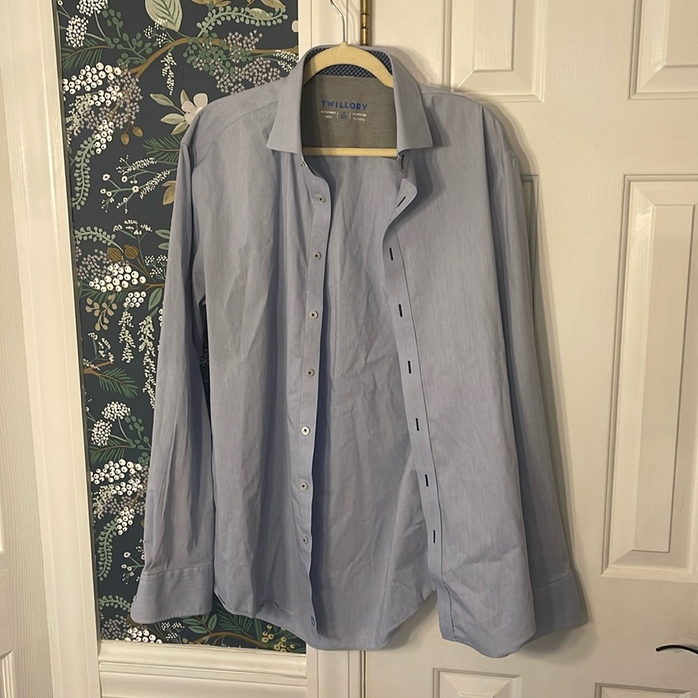 Twillory - trim fit performance - button down 17 38-37